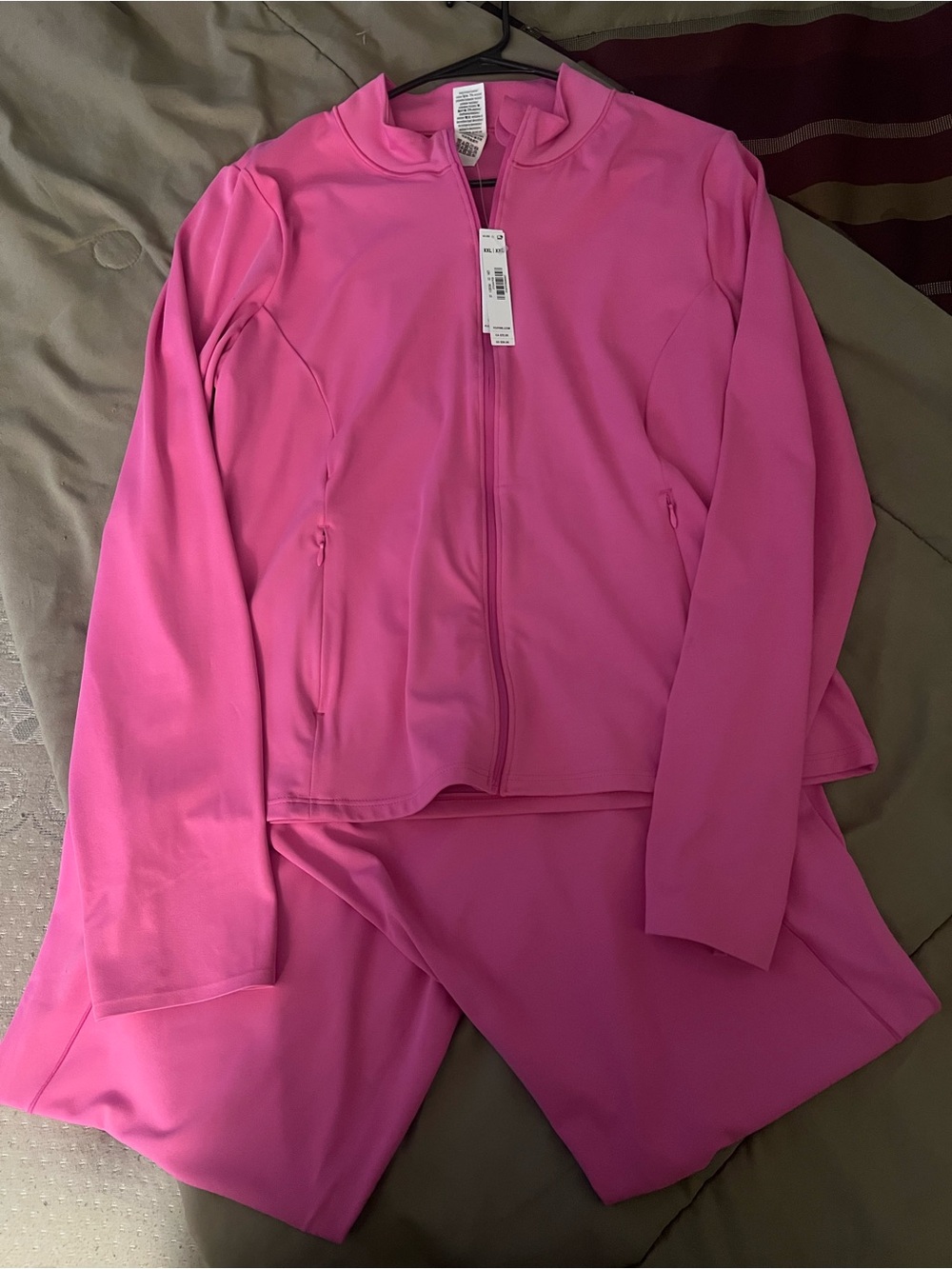 Victoria's Secret Pink Active Zip Jacket and Pants Set